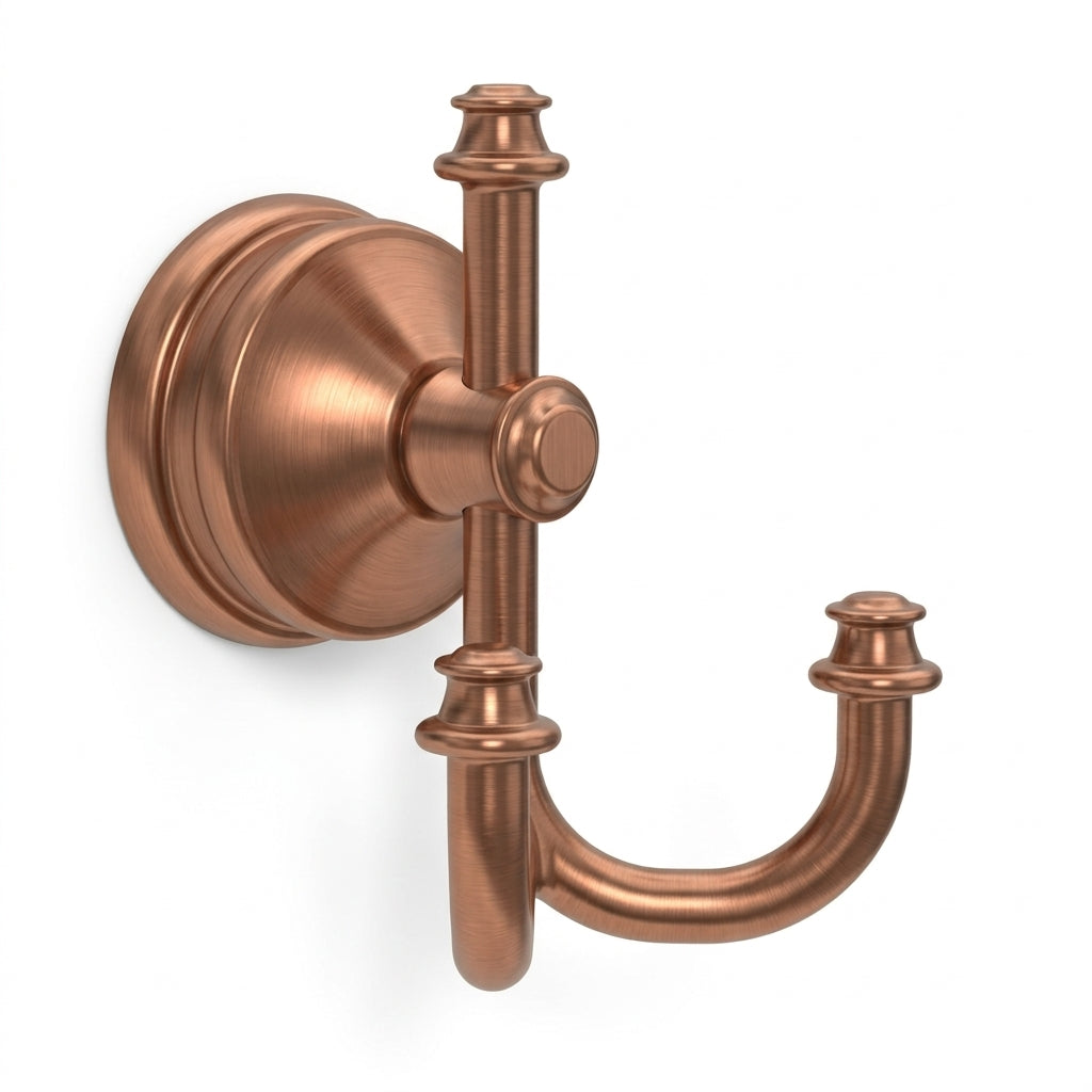 Vintage Brushed Copper Wall Hook
