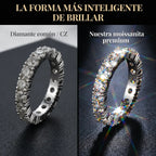 Elegancia Atemporal - Anillo de Eternidad con Moissanita Premium 🔥 Oferta Relámpago Final: 90% de Descuento 🎖️