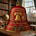 🔥 Edición Limitada: Campana Conmemorativa del 250 Aniversario de los Estados Unidos (1776-2026)