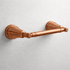 Vintage Brushed Copper Wall-Mounted Towel Bar