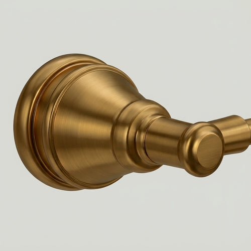 Vintage Gold Wall-Mounted Toilet Paper Holder