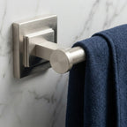 Modern Brushed Nickel Wall Hook