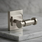 Modern Brushed Nickel Wall Hook