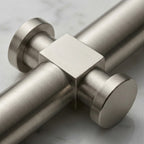 Modern Brushed Nickel Wall Hook