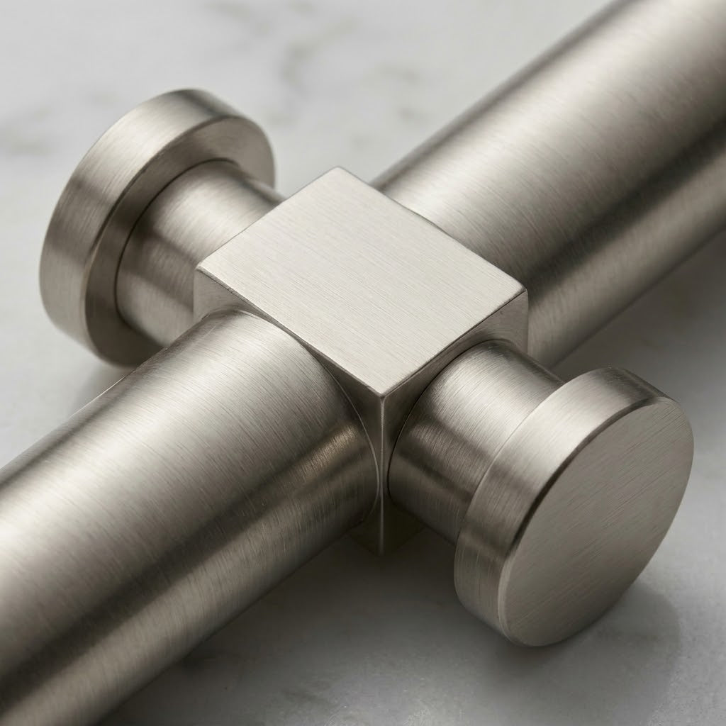Modern Brushed Nickel Wall Hook